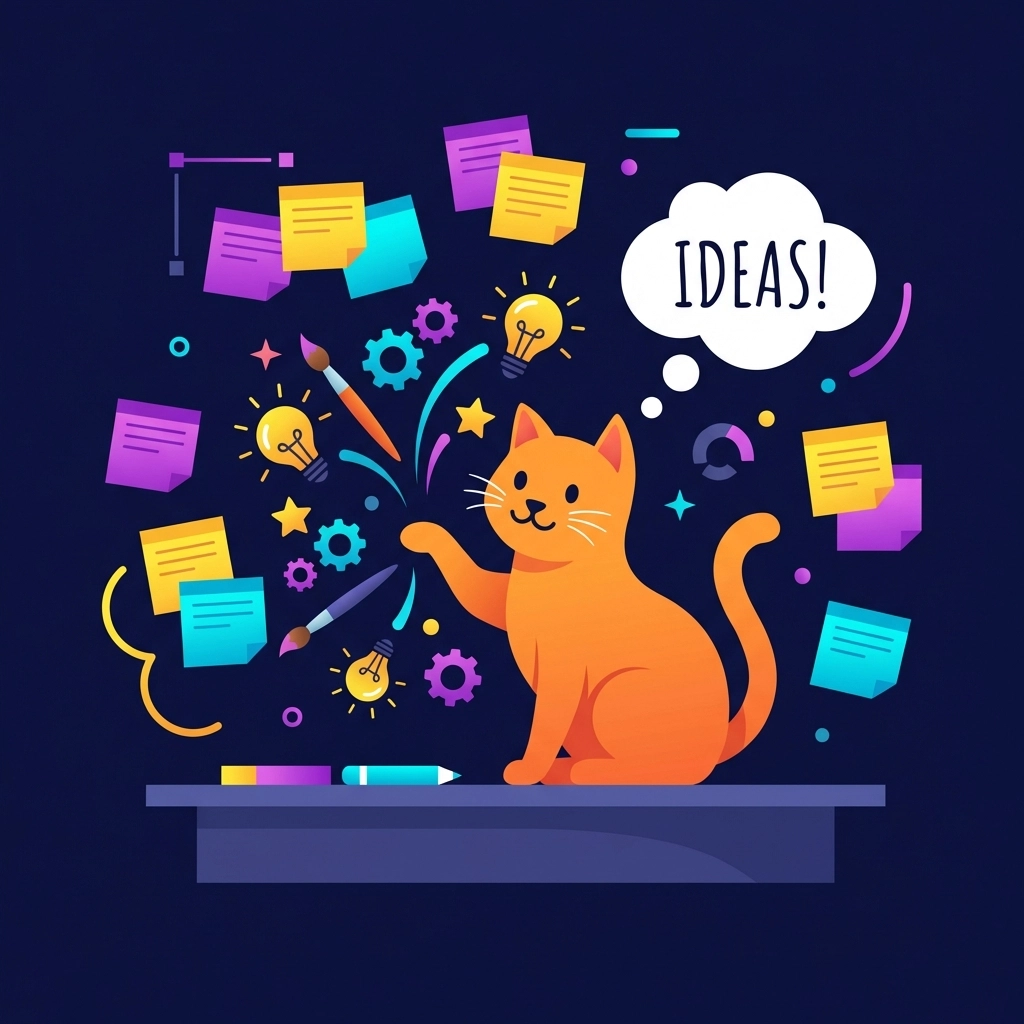 Mediafy's all-women web design team in Chattanooga collaborating around Freido the office cat