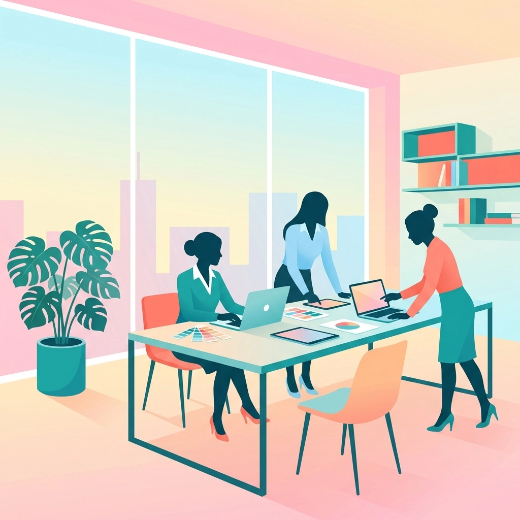 Mediafy's new Chattanooga headquarters at 1360 Highland Rd, a fresh creative workspace for the all-women web design team