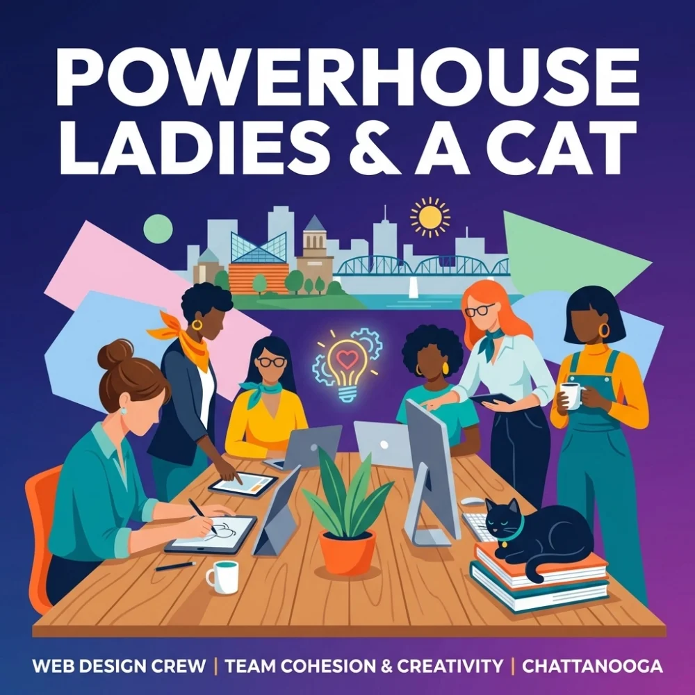 Female-run web design team